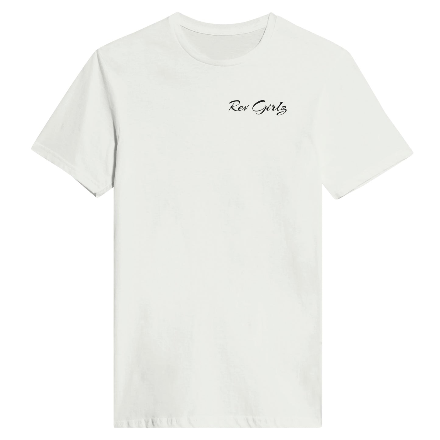 Rev Girlz basic women's dirt bike t shirt front side